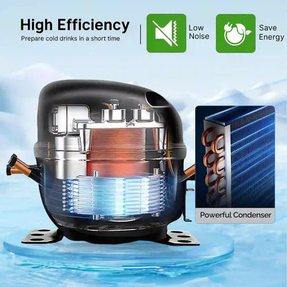 Commercial Double-Cylinder Juice Cold Drink Making Machine with Stirring Function